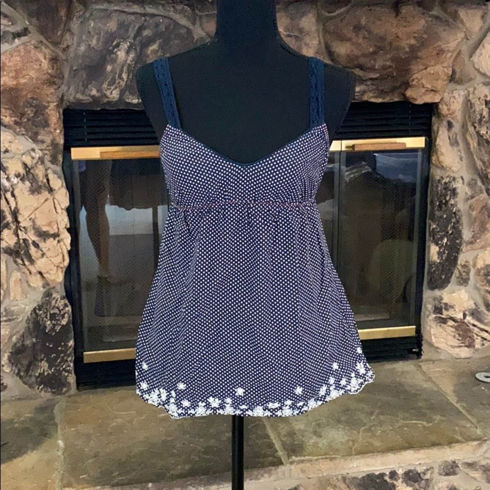 Polka dot Babydoll top